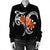 Hawaiian Plumeria Polynesian Orange Bomber Jacket - AH - Polynesian Pride