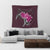 Hawaiian Plumeria Polynesian Pink Tapestry - AH - Polynesian Pride