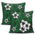 Hawaiian Plumeria Tribal Polynesian Pillow Covers Green AH - Polynesian Pride