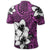 Hawaiian Plumeria Tribal Polynesian Polo Shirt Pink - Polynesian Pride