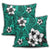 Hawaiian Plumeria Tribe Turquoise Polynesian Pillow Covers AH - Polynesian Pride