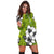 Hawaiian Plumeria Tribe Yellow Green Polynesian Hoodie Dress AH - Polynesian Pride