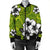 Hawaiian Plumeria Tribe Yellow Green Polynesian Bomber Jacket AH - Polynesian Pride