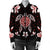 Hawaiian Reddie Turtle Plumeria Bomber Jacket AH - Polynesian Pride