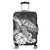 Hawaiian Sample Turtle Plumeria Luggage Covers - AH Black - Polynesian Pride