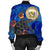 Hawaiian Seal Of Hawaii Hibiscus Ocean Turtle Polynesian Bomber Jacket - AH - Polynesian Pride