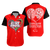 Fiji Valentine Couple Heart Hawaiian Shirt - LT2 Unisex RED - Polynesian Pride