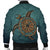 Hawaiian Skillful Turtle Polynesian Bomber Jacket - AH - Polynesian Pride