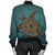 Hawaiian Skillful Turtle Polynesian Bomber Jacket - AH - Polynesian Pride