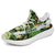 Hawaiian Sneakers YZ Tropical Leaves And Plumeria White - Polynesian Pride