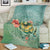 Hawaiian Turtle And Hibiscus Polynesian Premium Blankets - AH - Polynesian Pride