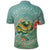 Hawaiian Turtle and Hibiscus Polynesian Polo Shirt - Polynesian Pride