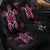 Hawaiian Turtle And Hibiscus Polynesian Car Seat Covers Pink - AH - Polynesian Pride