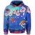 Hawaiian Turtle and Plumeria Pattern Polynesian Hoodie - Polynesian Pride