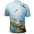 Hawaiian Turtle Dolphin In The Ocean Polynesian Polo Shirt - Polynesian Pride