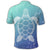 Hawaiian Turtle In The Sea Polynesian Polo Shirt - Polynesian Pride