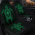 Hawaiian Turtle Kanaka Polynesian Car Seat Covers - Green - AH - Polynesian Pride