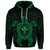 Custom Hawaiian Turtle Kanaka Polynesian Hoodie Green - Polynesian Pride