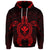 Custom Hawaiian Turtle Kanaka Polynesian Hoodie Red - Polynesian Pride