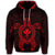 Hawaiian Turtle Kanaka Polynesian Hoodie Red - Polynesian Pride