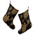 Hawaiian Turtle Pattern Golden Christmas Stocking - AH - Polynesian Pride