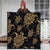 Hawaiian Turtle Pattern Golden Premium Quilts - AH - Polynesian Pride