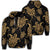 Hawaiian Turtle Pattern Golden Hoodie Unisex Art - Polynesian Pride