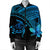 Hawaiian Turtle Plumeria Kakau Polynesian Quilt Bomber Jacket Blue AH - Polynesian Pride