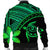 Hawaiian Turtle Plumeria Kakau Polynesian Quilt Bomber Jacket Neo Green AH - Polynesian Pride