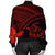 Hawaiian Turtle Plumeria Kakau Polynesian Quilt Bomber Jacket Neo Red AH - Polynesian Pride