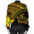 Hawaiian Turtle Plumeria Kakau Polynesian Quilt Bomber Jacket Neo Yellow AH - Polynesian Pride