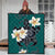 Hawaiian Turtle Plumeria Polynesian Premium Quilts Mint - AH - Polynesian Pride