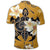 Hawaiian Turtle Plumeria Polynesian Polo Shirt Yellow - Polynesian Pride