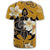 Hawaiian Turtle Plumeria Polynesian T Shirt Yellow AH - Polynesian Pride