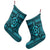 Hawaiian Turtle Polynesian Tribal Christmas Stocking Blue AH - Polynesian Pride