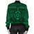 Hawaiian Turtle Polynesian Tribal Bomber Jacket Green AH - Polynesian Pride