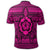 Hawaiian Turtle Polynesian Tribal Polo Shirt Pink - Polynesian Pride