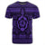 Hawaiian Turtle Polynesian Tribal T Shirt Purple AH - Polynesian Pride