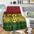 Hawaiian Turtle Polyensian Tribal Premium Blankets Reggae AH - Polynesian Pride