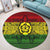 Hawaiian Turtle Polynesian Tribal Round Carpet Reggae AH - Polynesian Pride