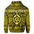 Custom Hawaiian Turtle Polyensian Tribal Hoodie Yellow - Polynesian Pride