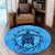 Hawaiian Turtle Polynesia Under The Sea Round Carpet - AH - Polynesian Pride