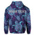 Custom Hawaiian Turtle Polynesian Neon Hoodie - Polynesian Pride