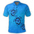 Hawaiian Turtle Swim In The OCean With Hibiscus Polynesian Polo Shirt - Polynesian Pride