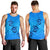 Hawaiian Turtle Swim In The OCean With Hibiscus Polynesian Tank Top - AH - Polynesian Pride