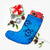 Hawaiian Turtle Swim In The OCean With Hibiscus Polynesian Christmas Stocking - AH - Polynesian Pride