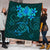 Hawaiian Turtles Hibiscus Plumeria Polynesian Premium Quilts - Turquoise - AH - Polynesian Pride