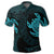 Hawaiian Two Turtle Polynesian Polo Shirt Blue - Polynesian Pride