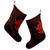 Hawaiian Two Turtle Polynesian Christmas Stocking Red AH - Polynesian Pride