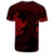 Hawaiian Two Turtle Polynesian T Shirt Red AH - Polynesian Pride